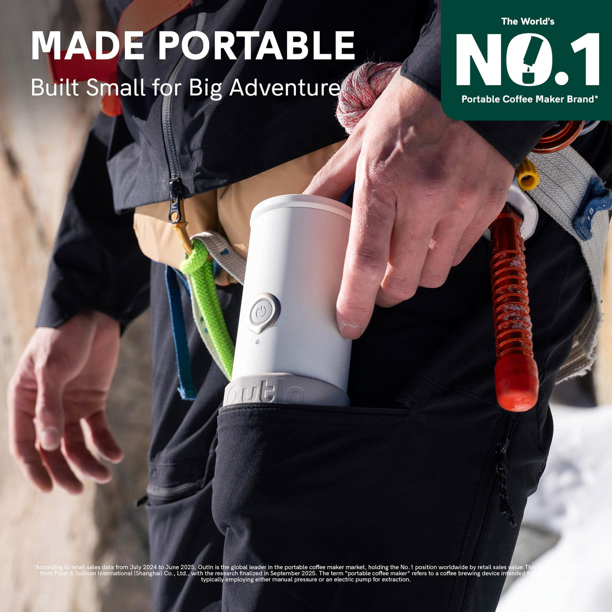 Portable Electric Espresso Machine with Self-Heating Y564579