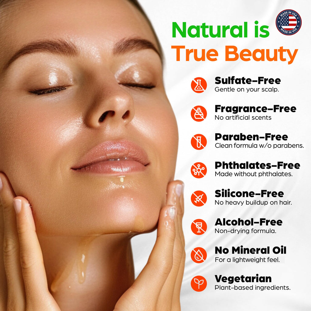 Organic Castor Oil with Jojoba Rosehip Grapeseed Squalane Vitamin E 1oz Y89678