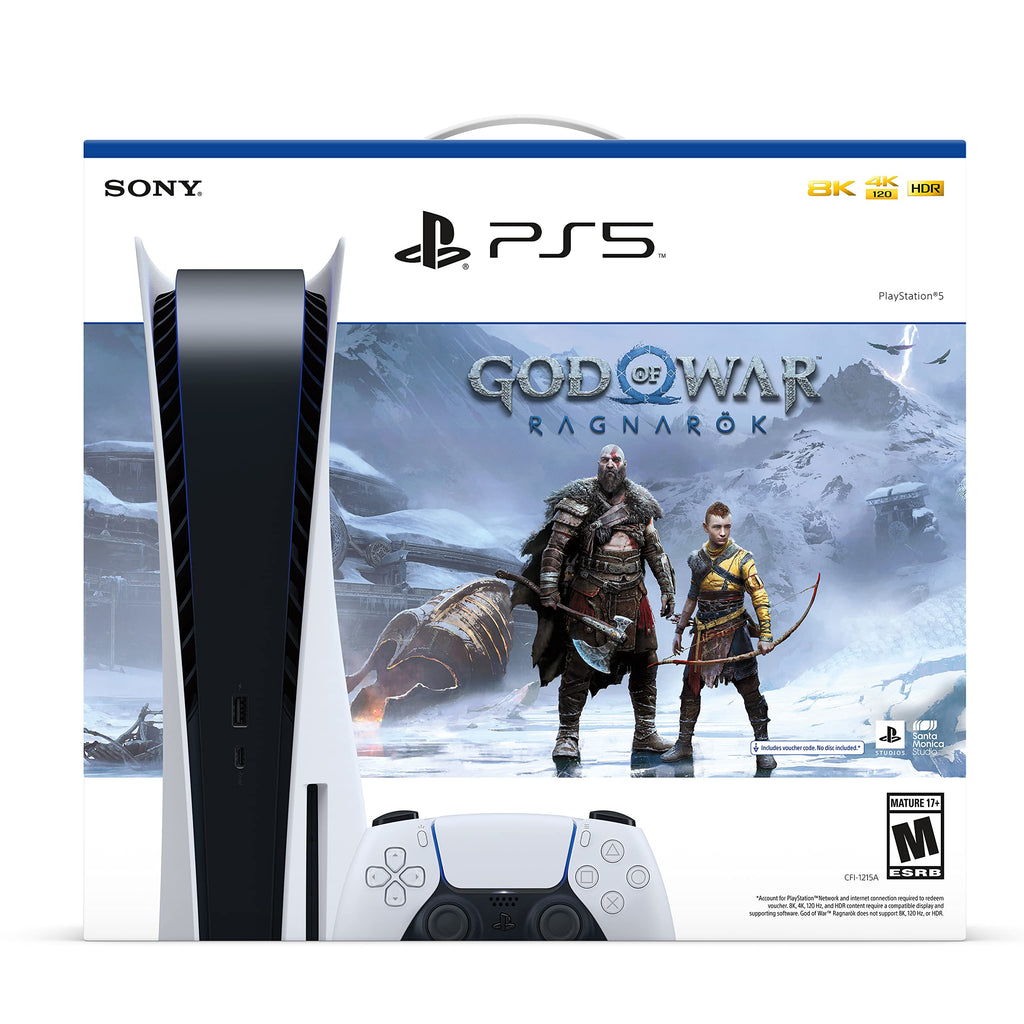 PS5 Disc Version Gaming Console 825GB SSD 4K Blu-ray U122774