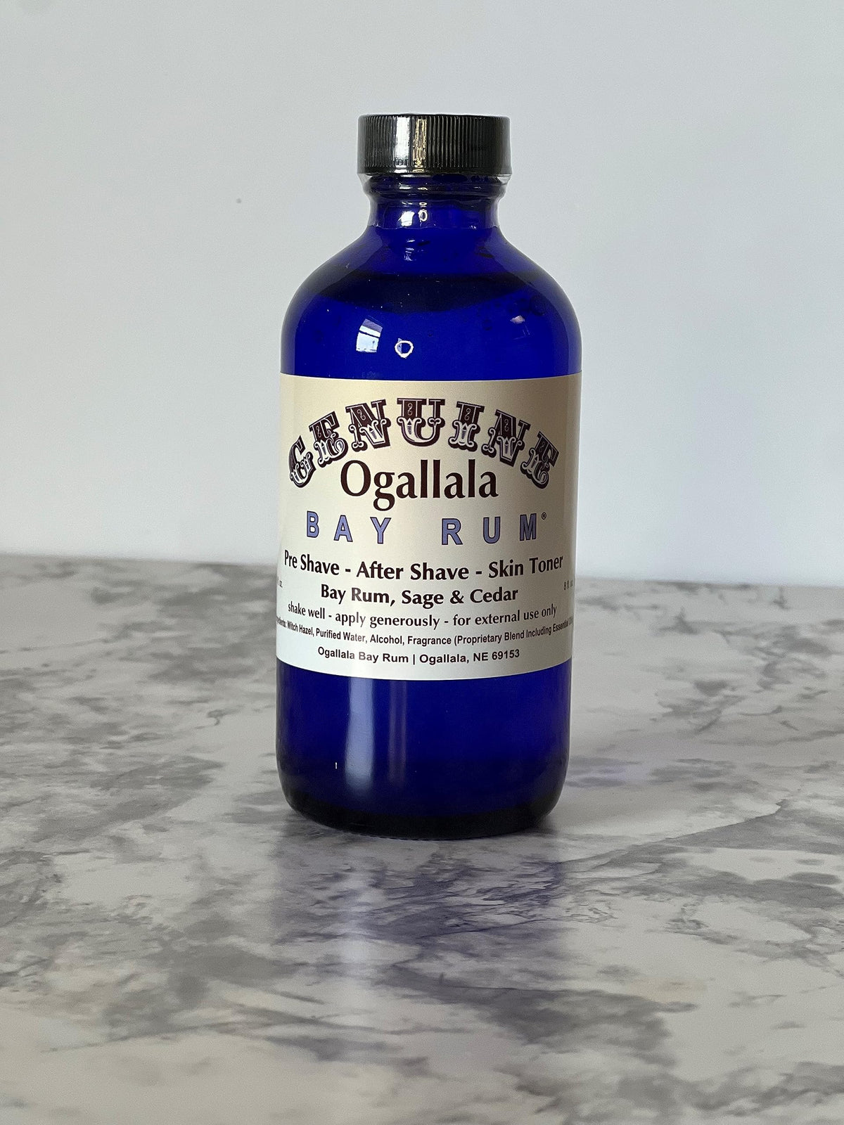 8oz Bay Rum Sage and Cedar Aftershave T808255
