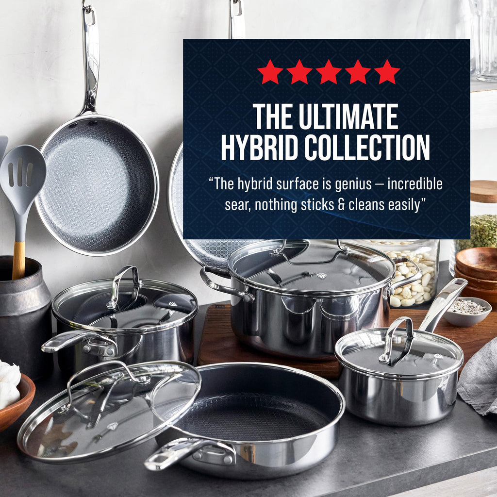 16 Piece Nonstick Stainless Steel Cookware Set U351