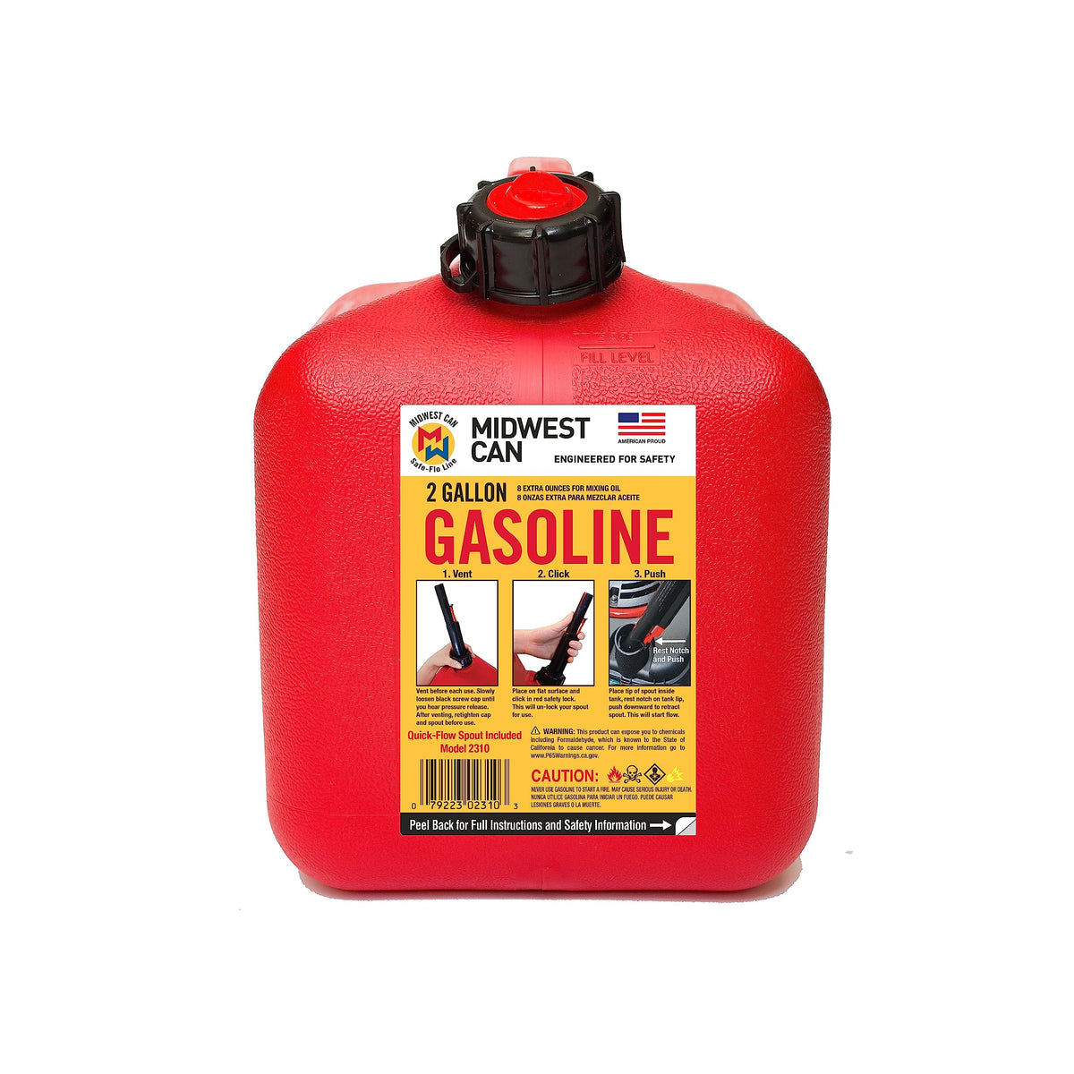 2 Gallon Gas Can Y9403