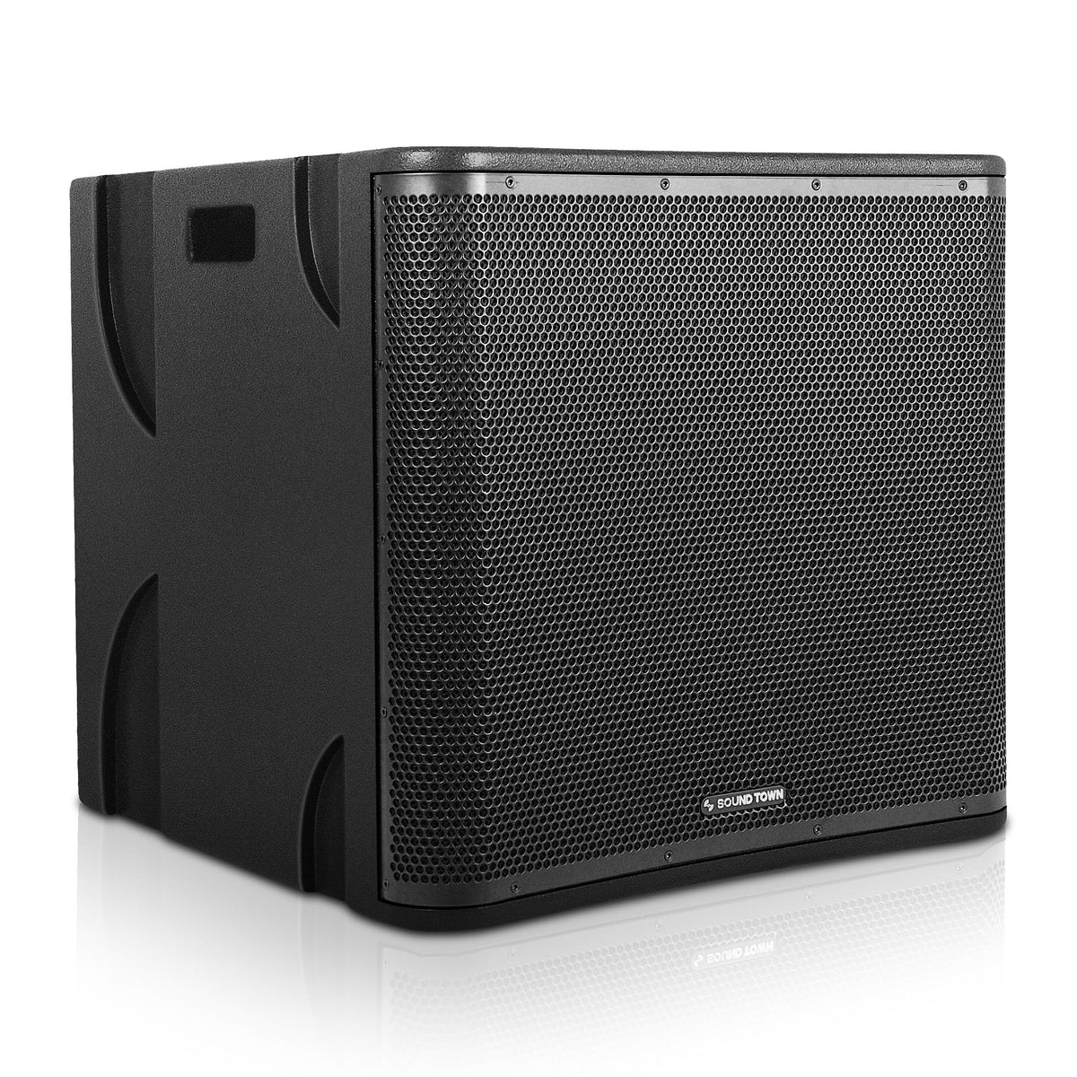 Powered Column Array Speaker System with 18" Subwoofer and Column Loudspeaker S394385
